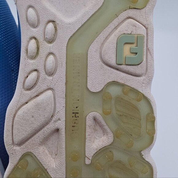 FootJoy Women's Golf Shoes Blue Mesh Lace-Up — Size 8.5 M - Picture 11 of 14